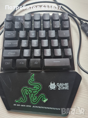 Tracer Brawler – Едноръчна гейминг клавиатура, снимка 3 - Клавиатури и мишки - 51869370