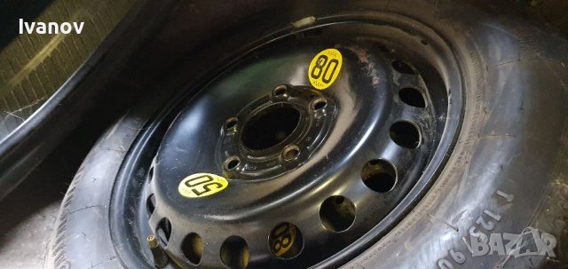 Резервна гума бмв патерица за бмв е36 е46 5х120 125 90 15  bmw e36 46 spare wheels , снимка 3 - Части - 41186053