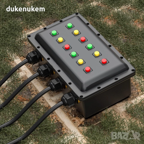 Външен кабелен конектор M12 – комплект 10 бр., IP68, снимка 8 - Други инструменти - 52811216