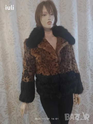 намаление на тигрово патенце естествен косъм , снимка 4 - Палта, манта - 52584849