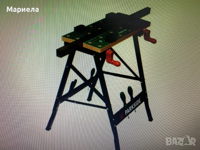 Работна маса PARKSIDE / до 150 кг., снимка 4 - Стяги - 56163074