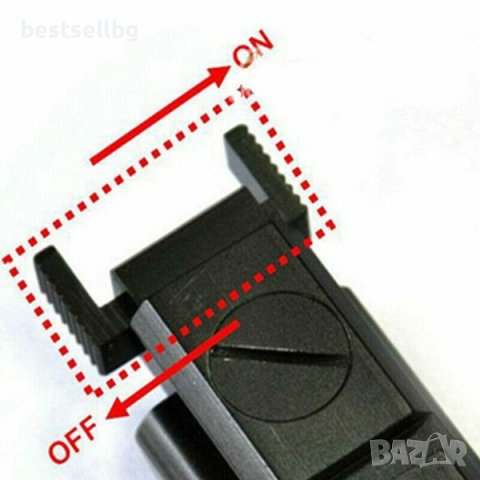 Червен лазерен мерник прицел за пистолет глок въздушна пушка еърсофт, снимка 8 - Оборудване и аксесоари за оръжия - 41893189