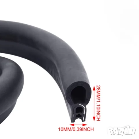 Гумено уплътнение за врата на метър 10 × 28 mm, снимка 3 - Аксесоари и консумативи - 55863288