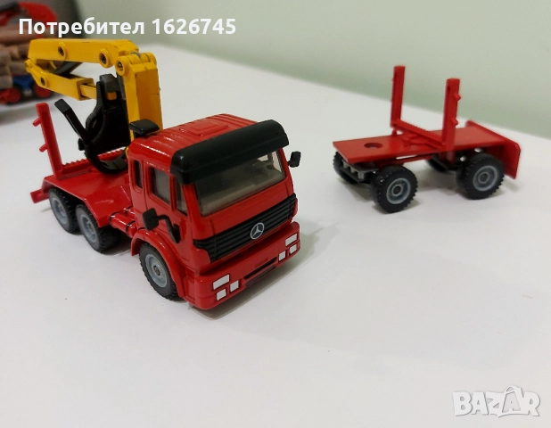 SIKU 1:55 DAF,MAN и MERCEDES-BENZ, снимка 10 - Колекции - 52903109