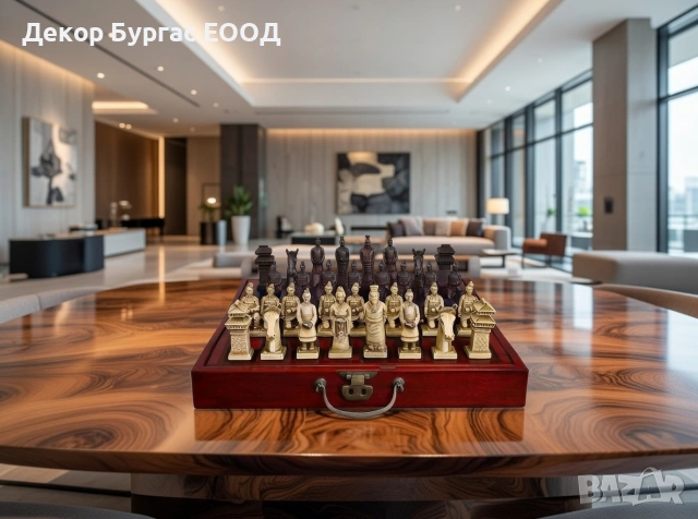 ЛУКСОЗЕН КОЛЕКЦИОНЕРСКИ ШАХ „ТЕРАКОТЕНА АРМИЯ НА ЦИН ШИХУАН“, снимка 14 - Антикварни и старинни предмети - 53095673