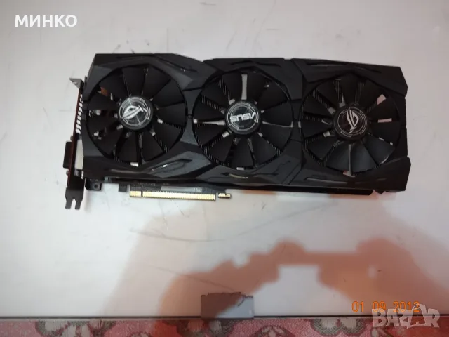 ASUS STRIX GeForce GTX 1070 Ti 8Gb, снимка 8 - Видеокарти - 54541812