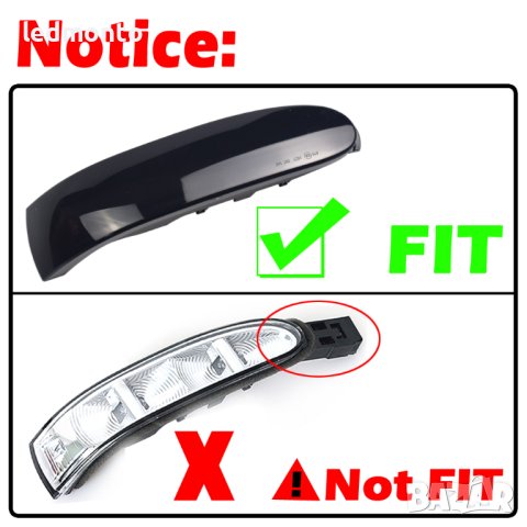 Мигачи огледала Мерцедес бягащи мигачи Mercedes M ML GL мигач огледало W164, снимка 2 - Части - 40418950