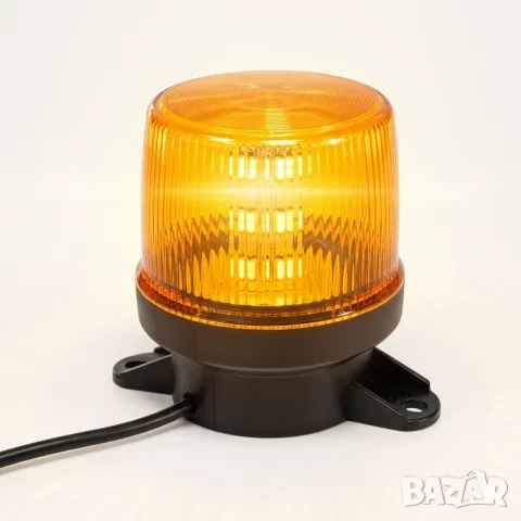 LED сигнална лампа маяк 9-80V оранжева, снимка 3 - Аксесоари и консумативи - 55865218