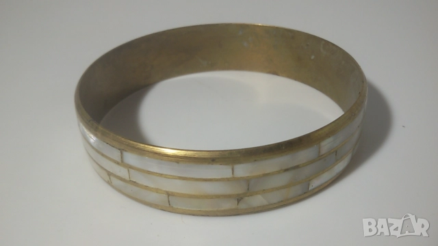 Ретро седефена гривна, снимка 5 - Гривни - 51509428