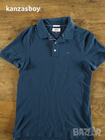 Tommy hilfiger - страхотна мъжка тениска SLIM FIT , снимка 7 - Тениски - 41168974