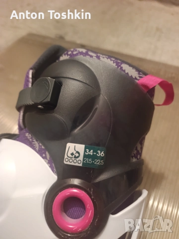 Ролери за момиче 34-36 + комплект протектори, снимка 3 - Ролери, кънки - 53662536