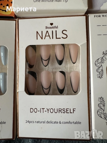 Изкуствени нокти , снимка 6 - Продукти за маникюр - 52652501