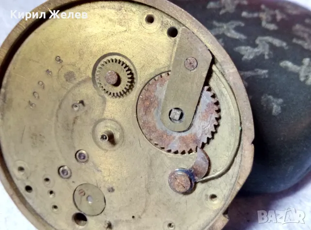 МЕХАНИЗЪМ от СТАР РЯДЪК ВИКТОРИАНСКИ КОЛЕКЦИОНЕРСКИ ДЖОБЕН ЧАСОВНИК ФУНКЦИОНИРАЩ БАЛАНС 45680, снимка 10 - Антикварни и старинни предмети - 48618718