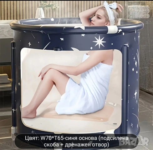 Сгъваема преносима спа вана, снимка 5 - Други стоки за дома - 53583165