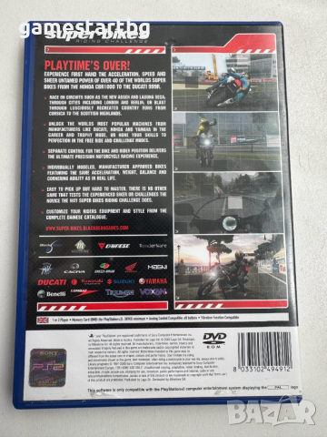 Super-Bikes Riding Challenge за PS2, снимка 2 - Игри за PlayStation - 52850388