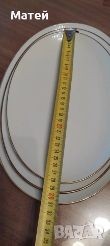 Комплект от 4 броя порцеланови чинии* Германия* Обща цена , снимка 10 - Чинии - 52438630