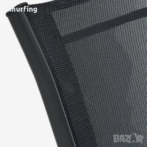 Градински комплект – маса с 2 стола плат цвят черни, снимка 6 - Градински мебели, декорация  - 49750603