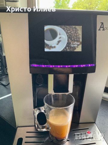 Кафеавтомат кафемашина Acopino Vittoria с цветен тъч дисплей , снимка 13 - Кафемашини - 41915208