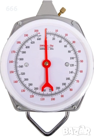 Индустриална висяща везна с пружинен циферблат, снимка 7 - Други стоки за дома - 53520192