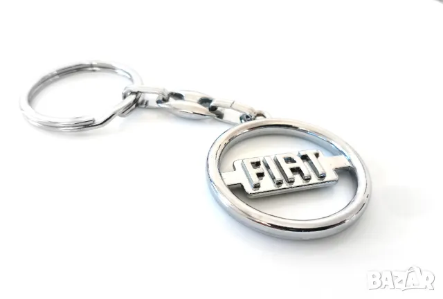 Автомобилен метален ключодържател / за Fiat Фиат / Стилни и Елегантни Авто Аксесоари М2