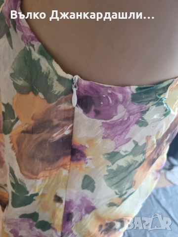 Копринена рокля Capasca, размер 36 (S), снимка 8 - Рокли - 53190129