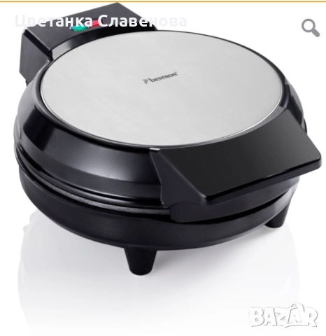 Гофретник Bestron AWM700S   700W, снимка 3 - Гофретници - 52443869