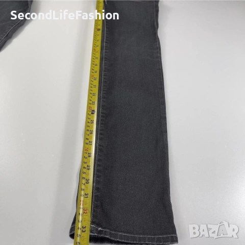 Дамски тесни дънки GUESS Premium Melike Super Slim, размер 25, сиви, снимка 5 - Дънки - 53109302