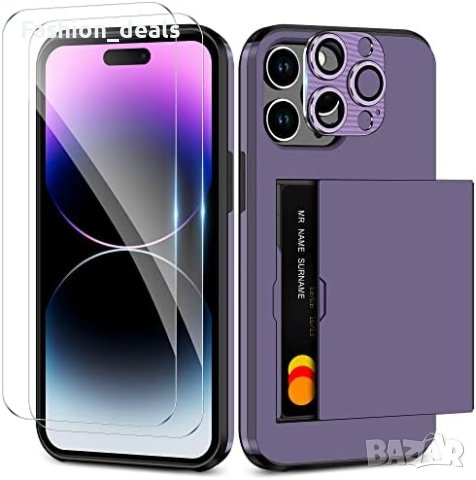 Нов Калъф за iPhone+2 протектора за екран+1 за камера