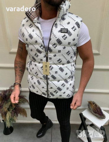 Мъжки елеци Burberry , снимка 6 - Спортни дрехи, екипи - 36154562