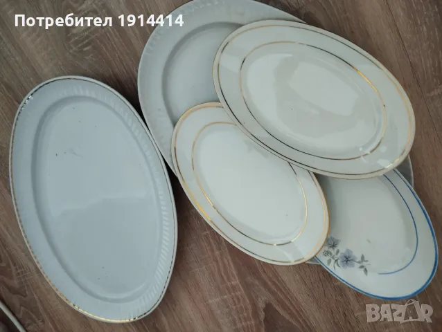 Порцеланови чинии, снимка 5 - Чинии - 49754275