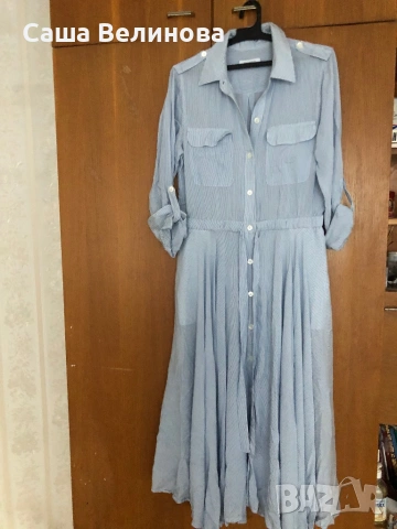 Дълга памучна рокля