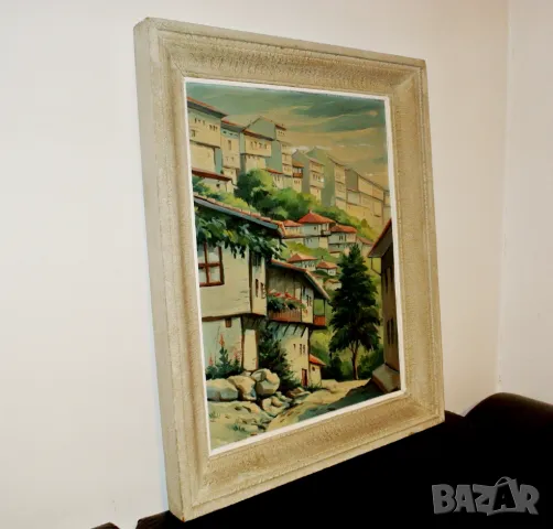 Стара картина В.Търново, снимка 3 - Картини - 48524211