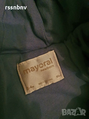 MAYORAL - Космонавт унисекс за новородено бебе , снимка 2 - Бебешки ескимоси - 51695191