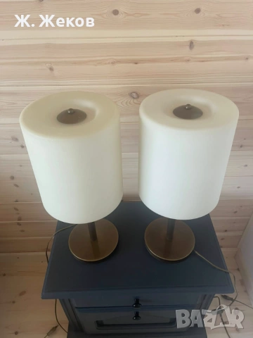 Две настолни лампи, снимка 4 - Настолни лампи - 53123847