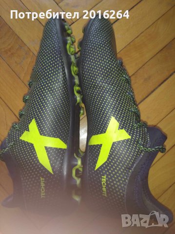 Детски футболни бутонки ADIDAS X 17.3 FG J, снимка 4 - Футбол - 42659647