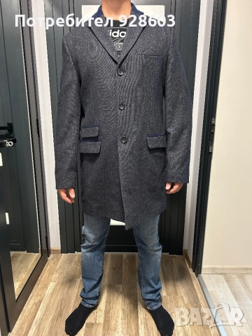 Мъжко палто NEXT размер L, снимка 4 - Якета - 51980477