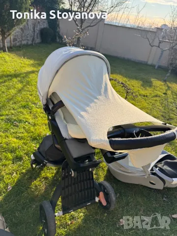 Бебешка количка STOKKE Xplory v6 limited edition - Tranquil Blue, снимка 13 - Детски колички - 48512818