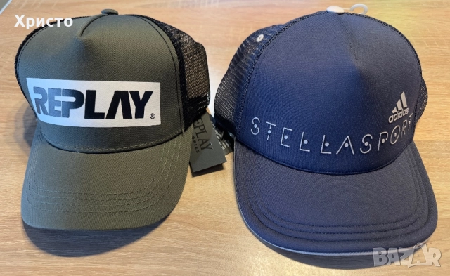 Шапки зимни оригинални Polo Ralph Lauren , Atletico Madrid. Replay, снимка 2 - Шапки - 51849934