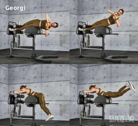 Пейка за гръбна екстензия/хиперекстензия/римски стол/фитнес уред/чугунени гири/Body's Sport, снимка 17 - Фитнес уреди - 51231597