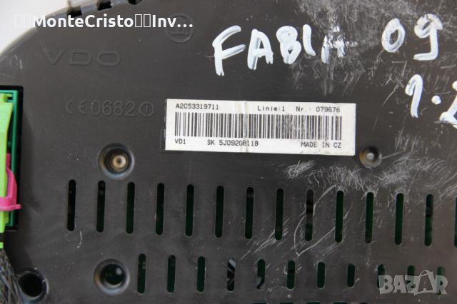 Километраж Skoda Fabia II (2007-2014г.) 5J0920811B / 5J0920 811B / V2802476, снимка 6 - Части - 36401099