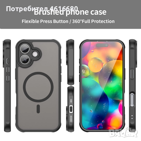 Калъф за iPhone 17, 17 Pro, 17 Pro Max, 17 AIR, снимка 5 - Калъфи, кейсове - 52118786