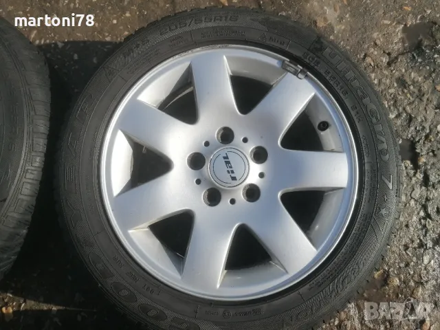 Комплект оригинални алуминиеви джанти за BMW 16 цола със зимни гуми. , снимка 4 - Гуми и джанти - 48934482