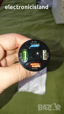 Зарядно за кола Marjay с 4 порта USB 35W бързо зареждане, за кола бус камион, снимка 7 - Аксесоари и консумативи - 39152411