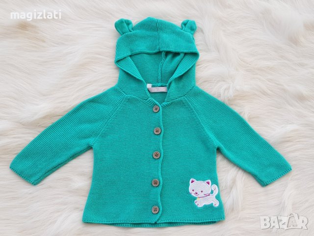Бебешка жилетка 0-3 месеца, снимка 7 - Жилетки и елечета за бебе - 42070095