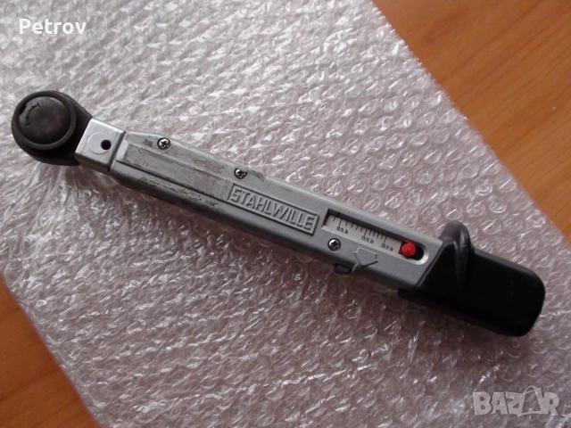 STAHLWILLE MANOSKOP 730a/4 - MADE IN GERMANY - 3/8" PROFI Сервизен Динамометричен Ключ 6 - 30 ft.lb 