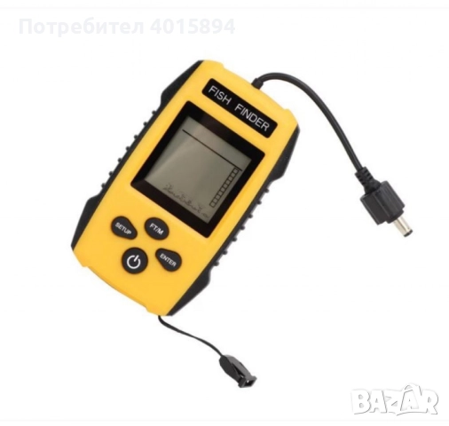 Преносим сонар за риболов с LCD екран и дълбочина до 100 м, снимка 5 - Такъми - 51645402