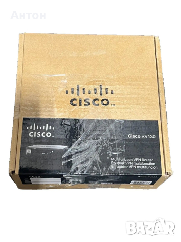 Cisco RV 130 VPN Gigabit Router - НОВ, снимка 2 - Рутери - 44632512
