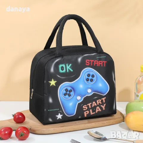 5904 Детска термо чанта с 3D принт, снимка 2 - Други - 50310795