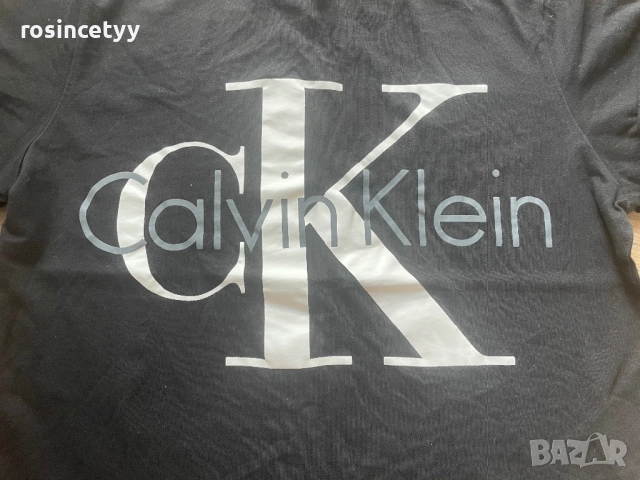 Оригинална тениска Calvin Klein, снимка 4 - Тениски - 51860206