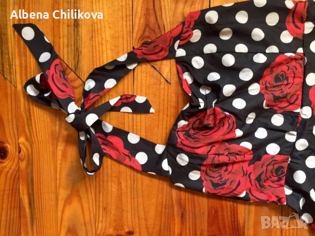 Рокля на рози, снимка 3 - Рокли - 39003938